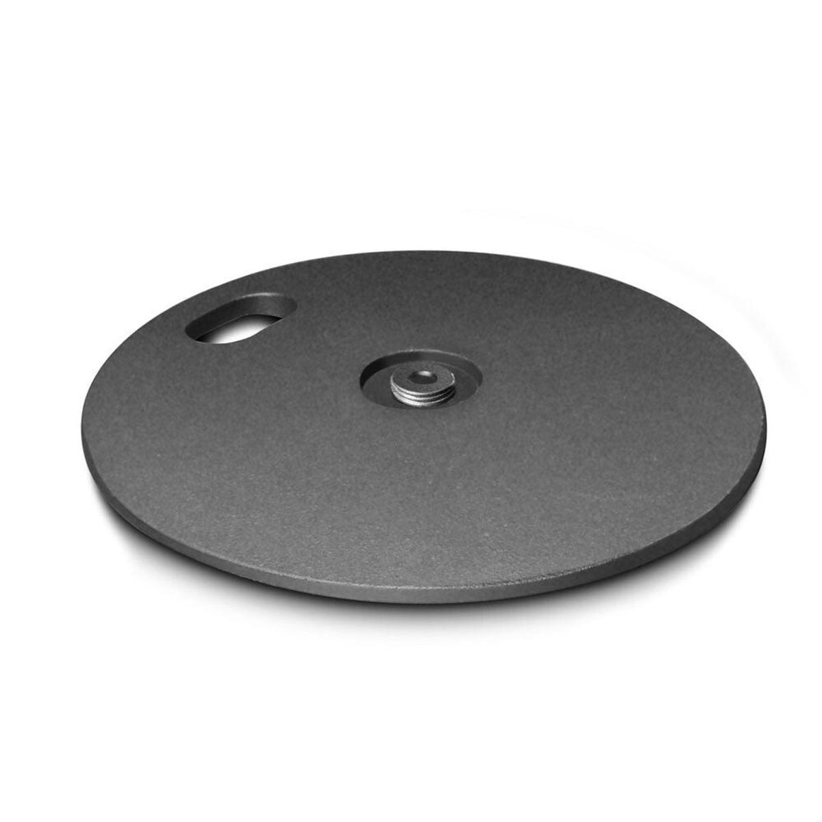 Gravity Floor Weight for Mic Stands and Poles (Black)
