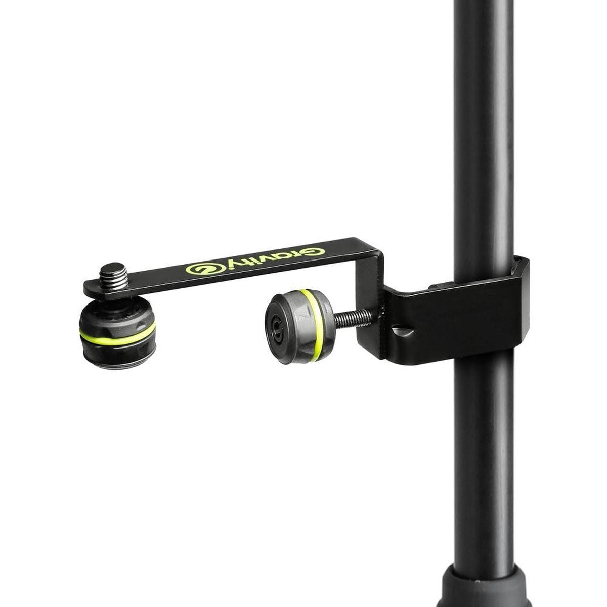 Gravity Microphone Adapter Clamp/Holder Steel (Black)