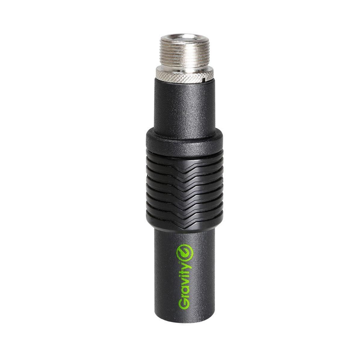 Gravity MSQC1B Quick 90mm Aluminium Coupler For Mic Clips & Boom Arms Black