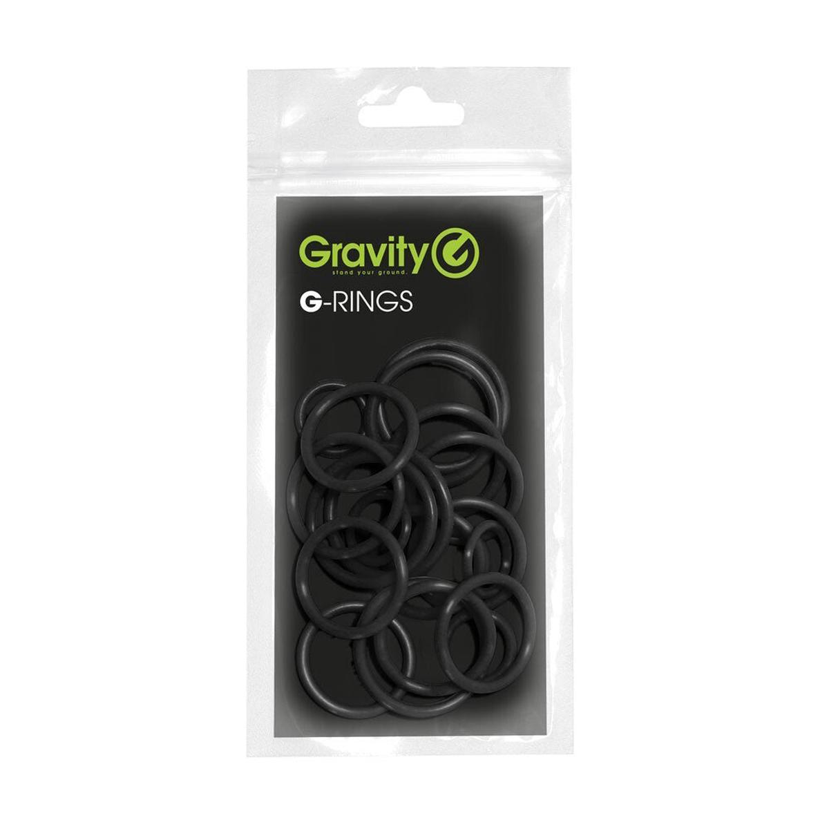 Gravity Universal Ring Pack Accessory For Gravity Poles 20pc (Black)