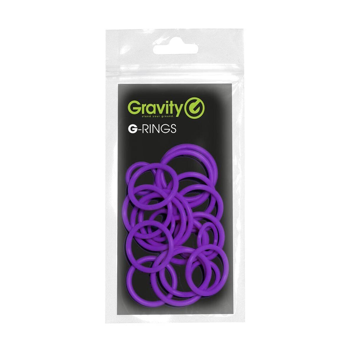 Gravity Universal Ring Pack Accessory For Gravity Poles 20pc (Purple)