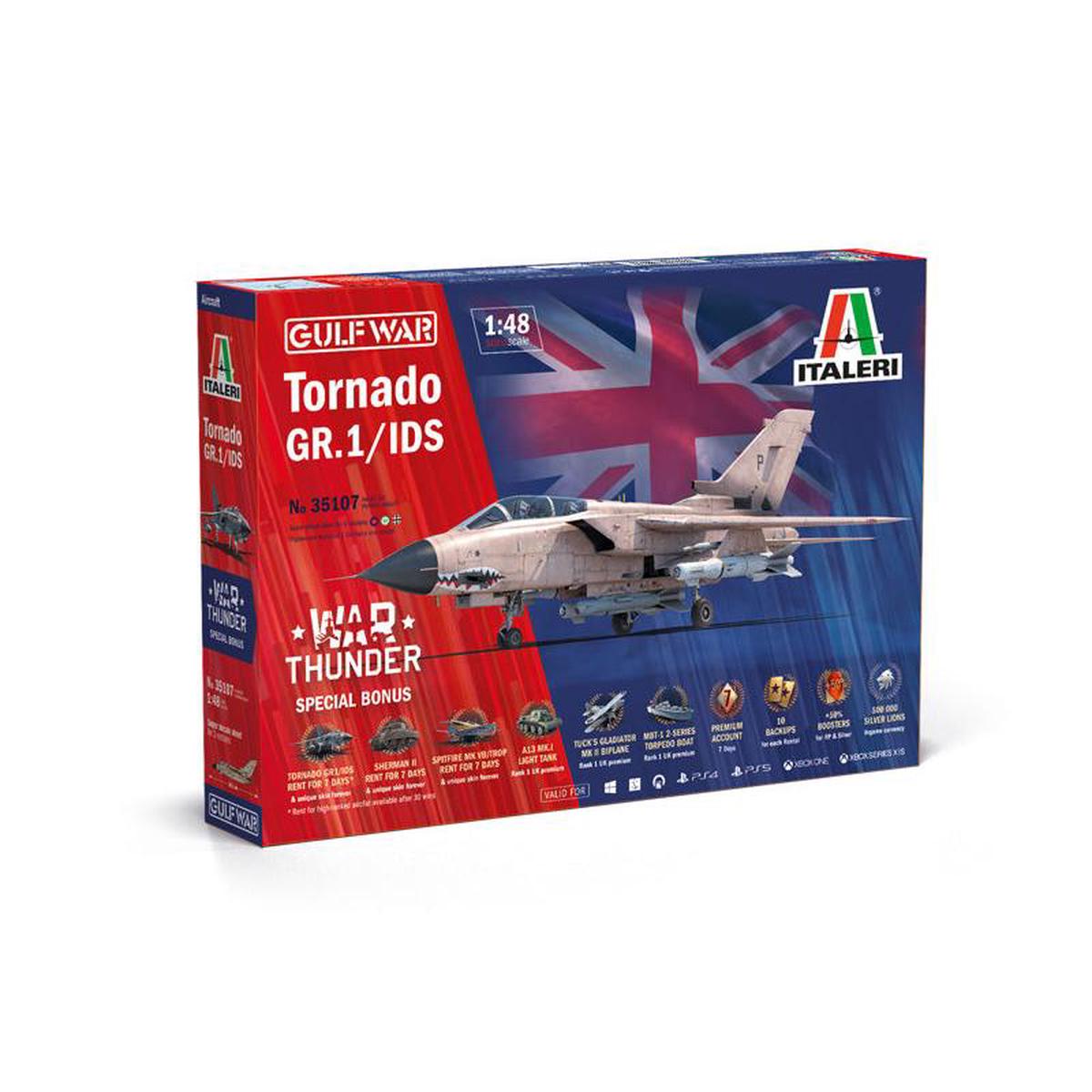 Italeri 1/48 Tornado GR.1/IDS Gulf War War Thunder Series