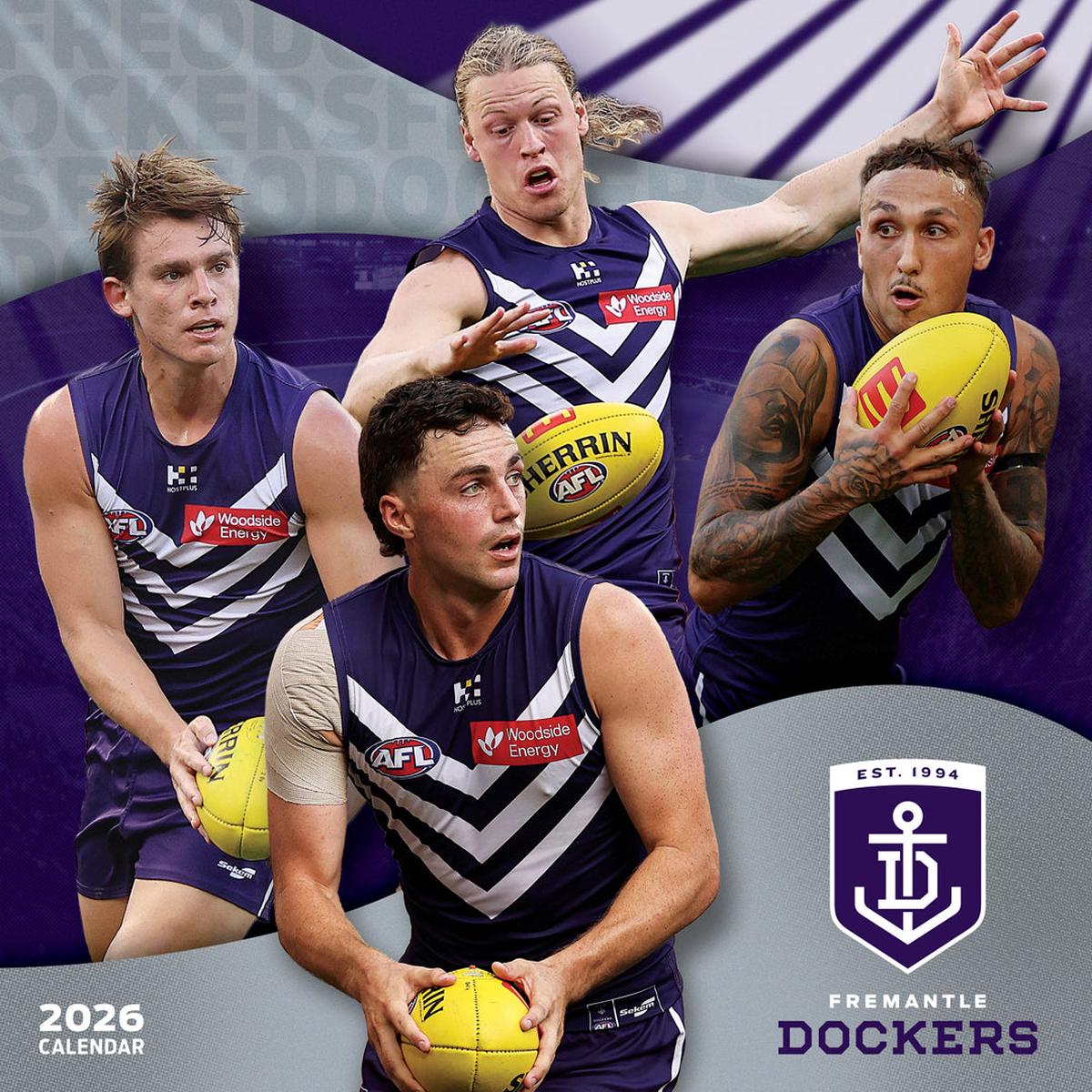 Paper Pocket AFL Fremantle Dockers 2026 Calendar