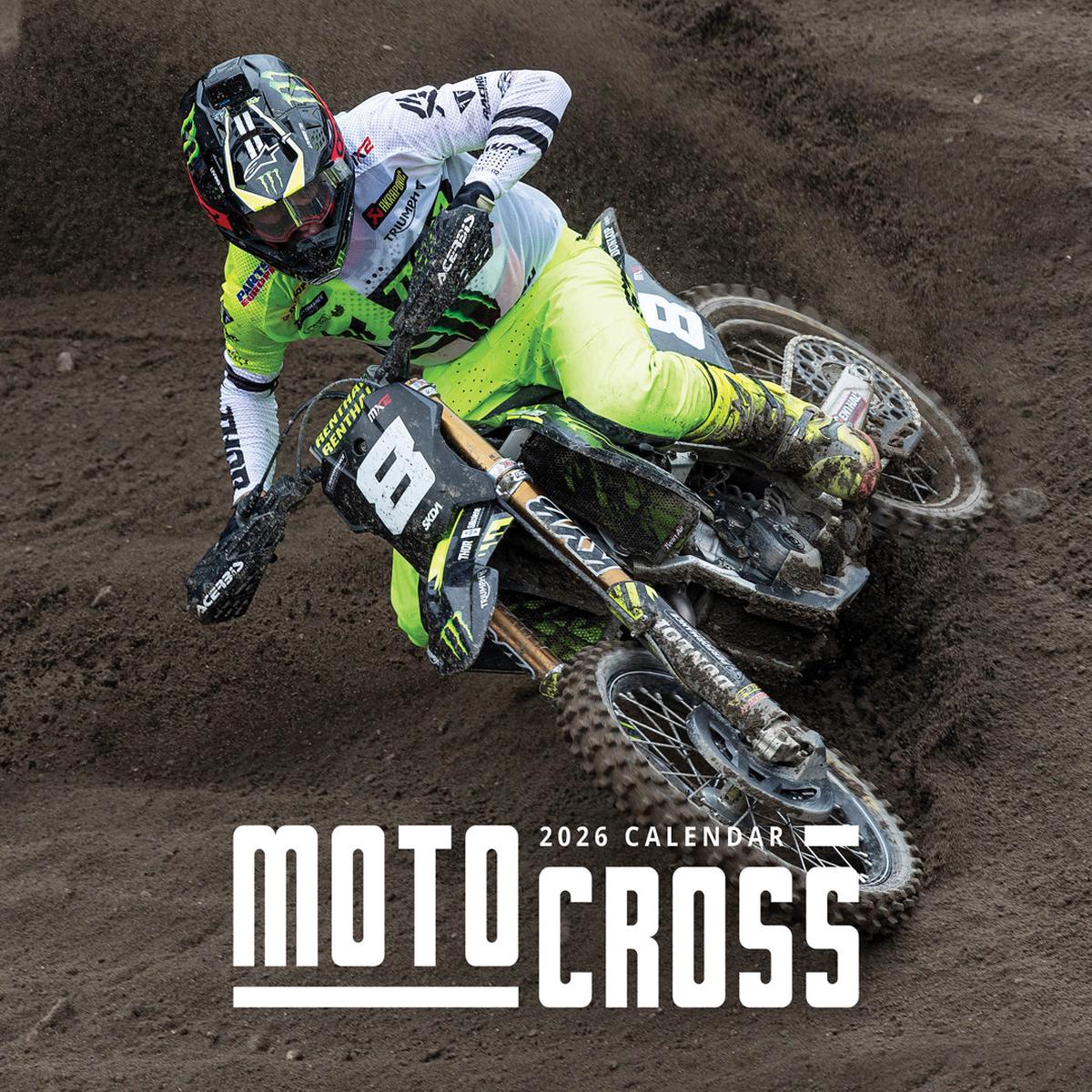 Paper Pocket Motocross 2026 Calendar