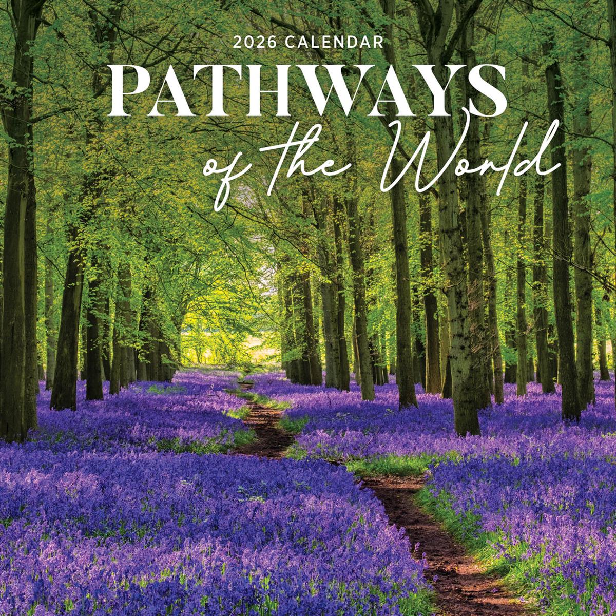 Paper Pocket Pathways Of The World 2026 Calendar