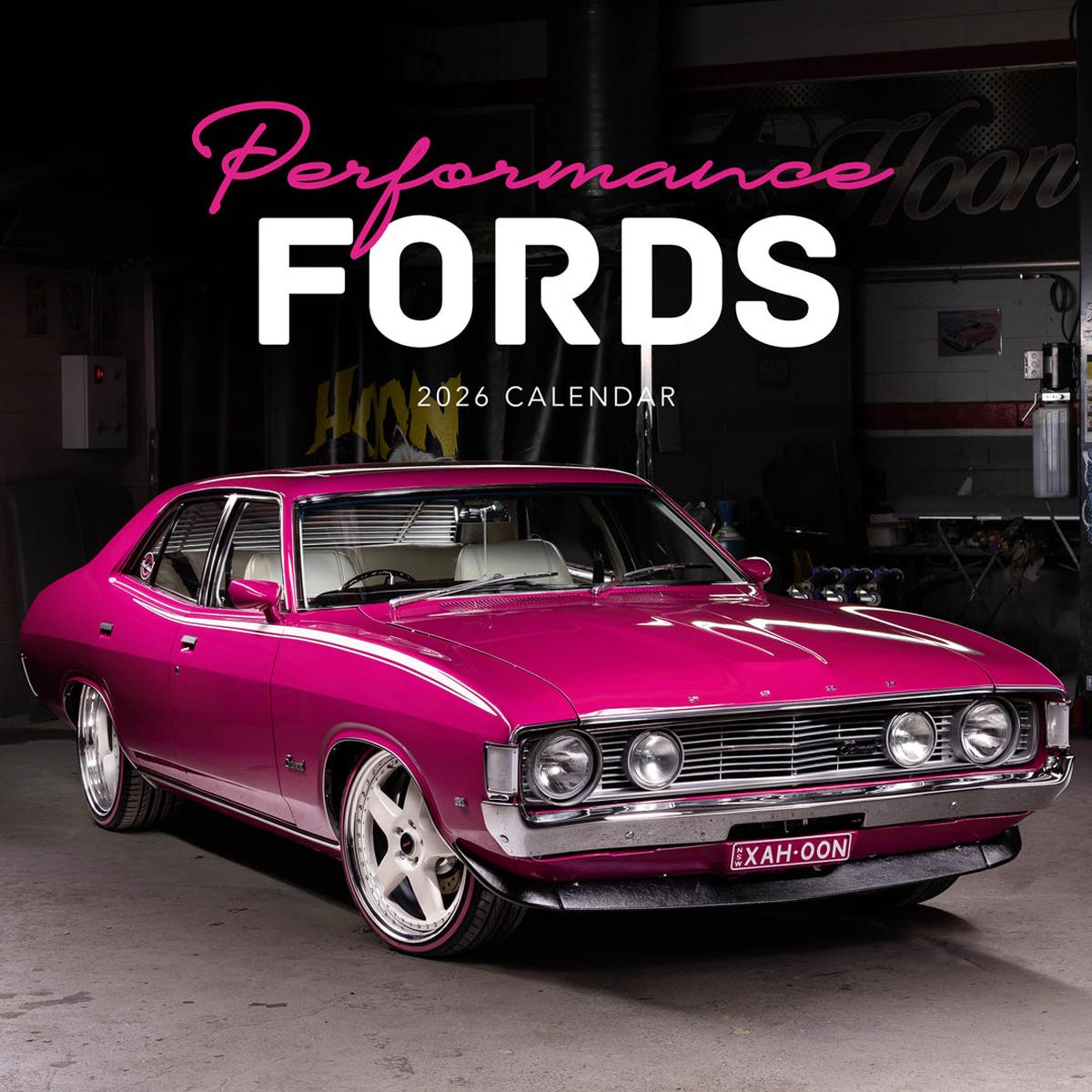 Paper Pocket Performance Fords 2026 Calendar