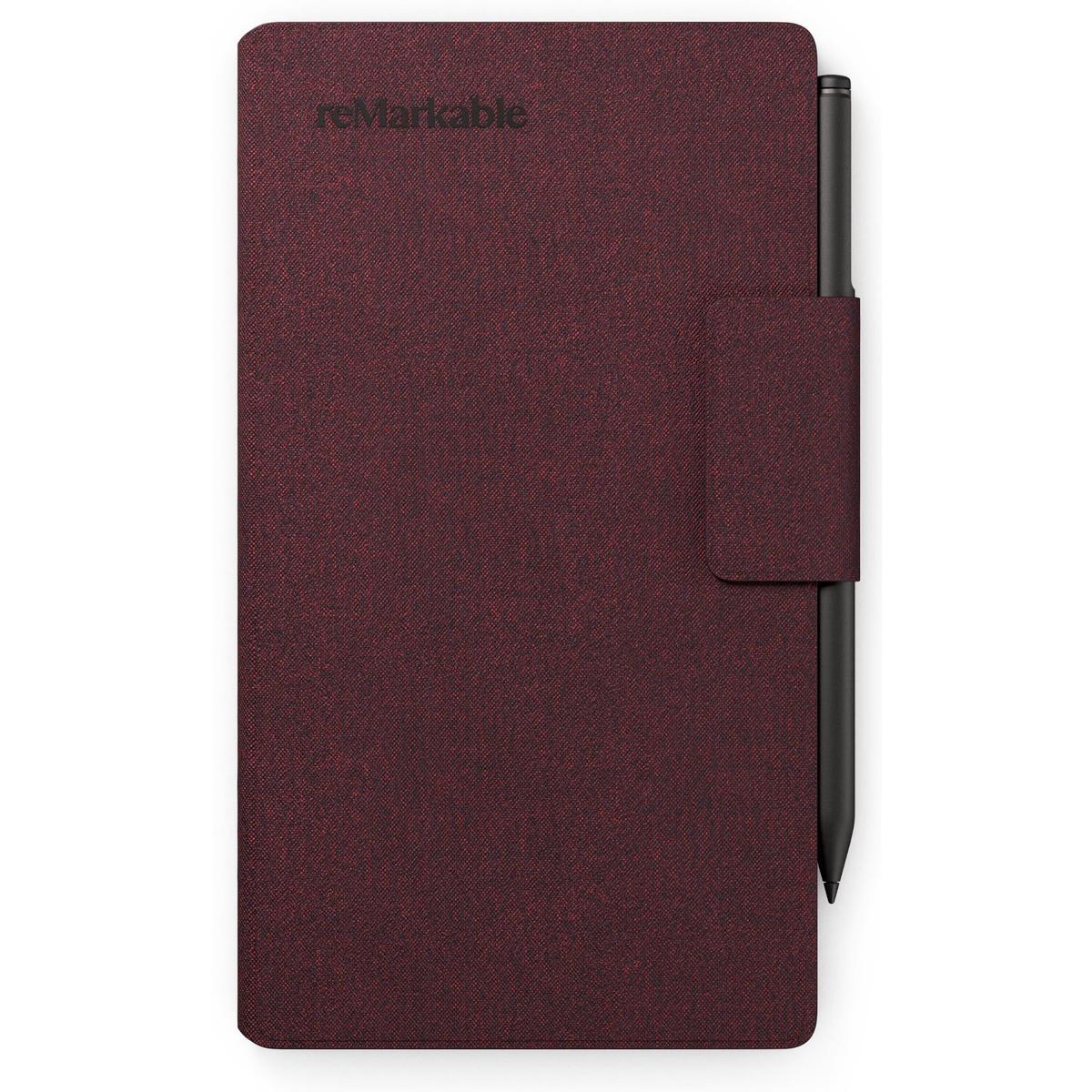 reMarkable Book Folio  Pro Mosaic Weave for reMarkable Paper Pro Move (Burgundy)