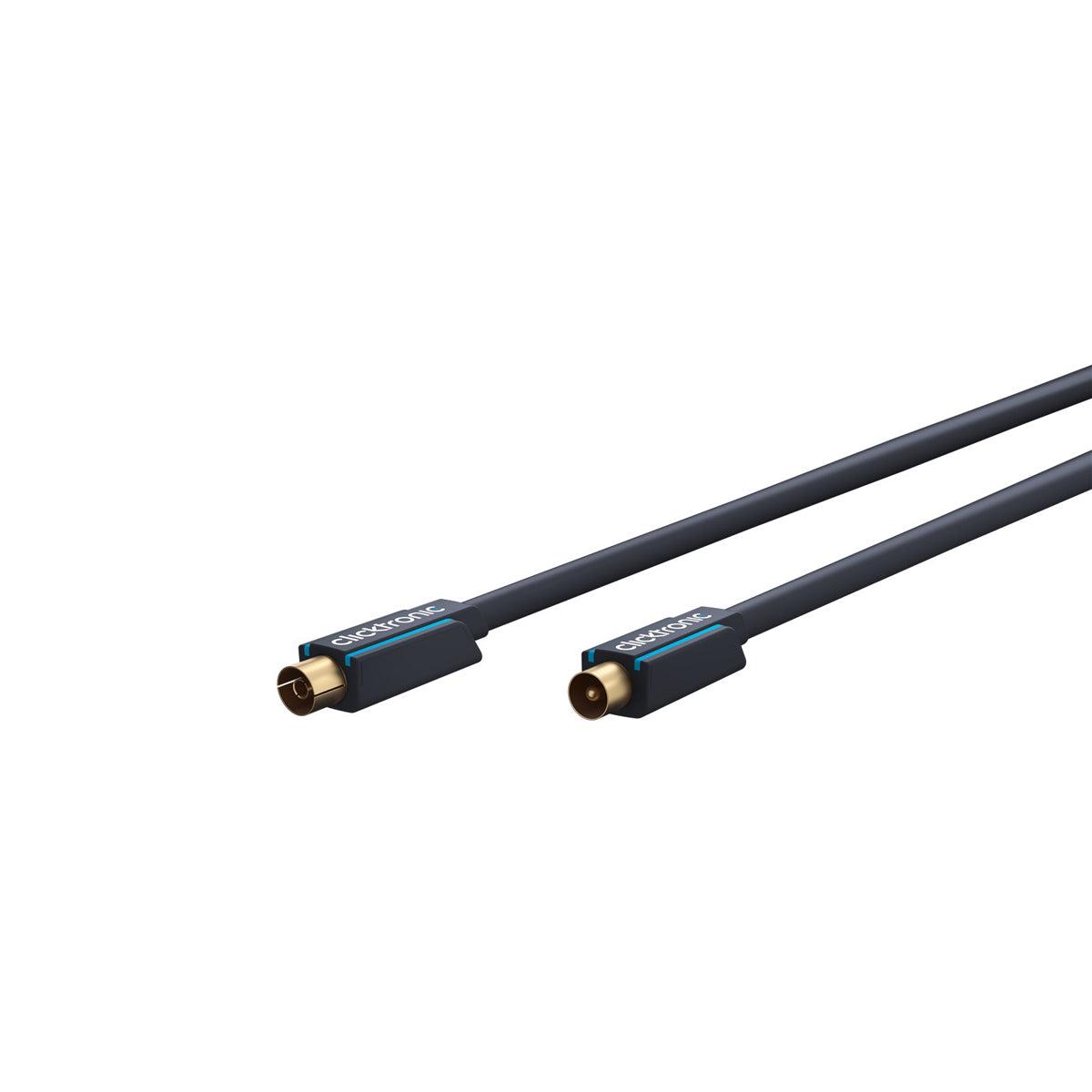 Clicktronic Coaxial Antenna Cable 20m (Black)