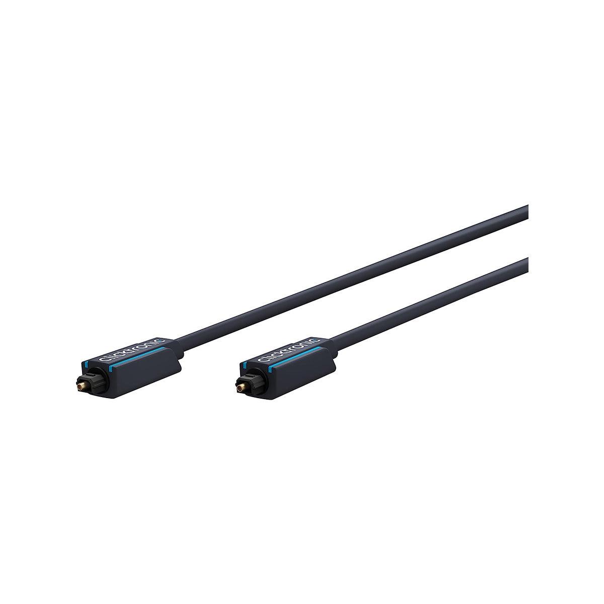 Clicktronic Optical Toslink Opto Cable 5m (Black)