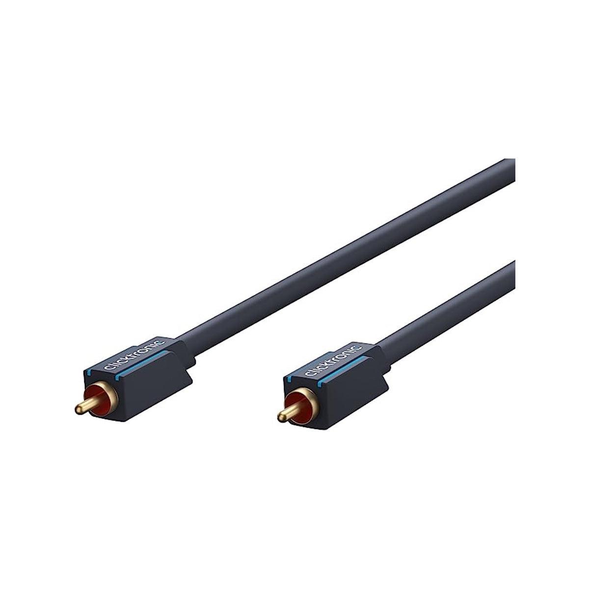 Clicktronic  RCA AUX Cable 0.5m (Male)