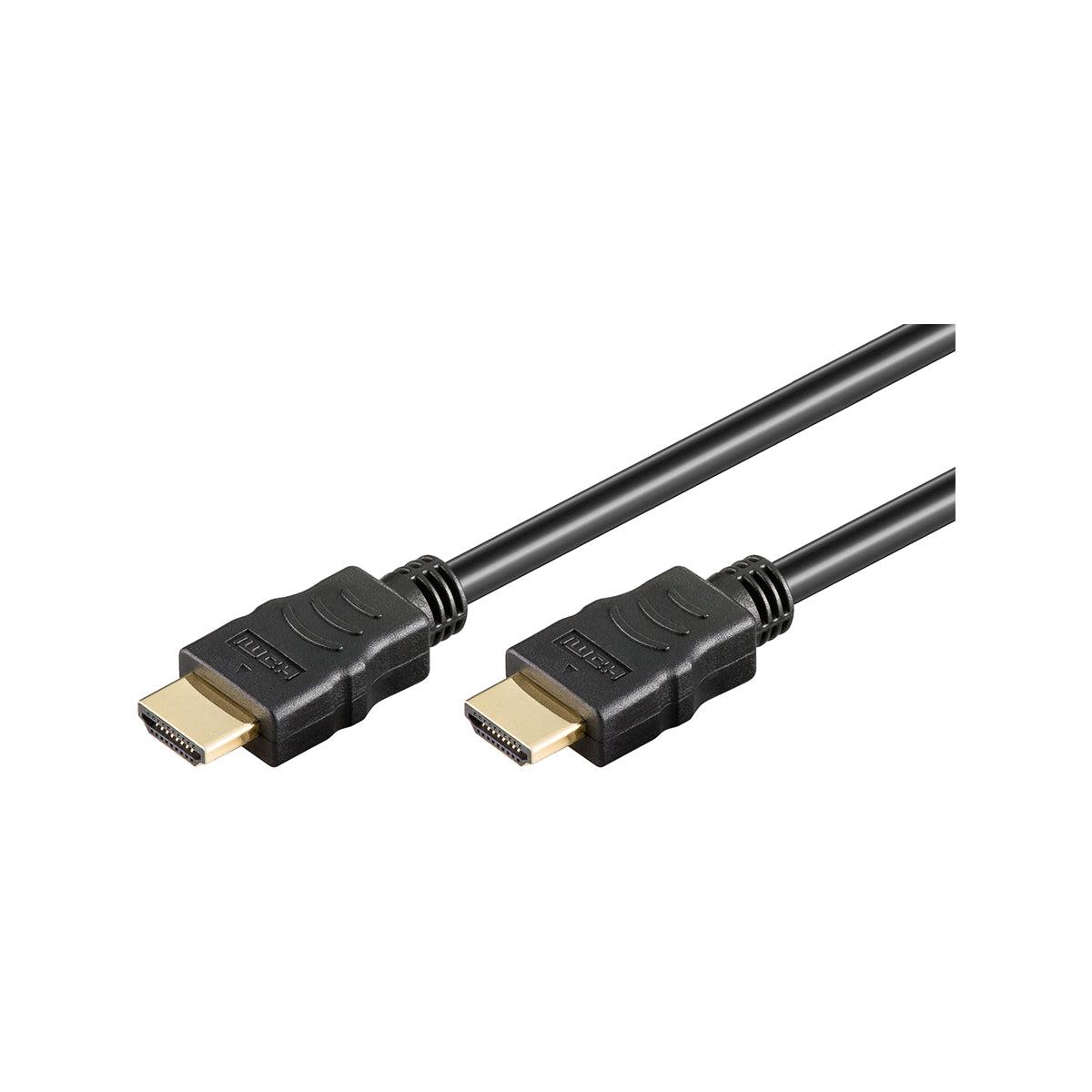 Goobay High Speed HDMI Cable with Ethernet (4K@60Hz) 10M for Laptops - Black