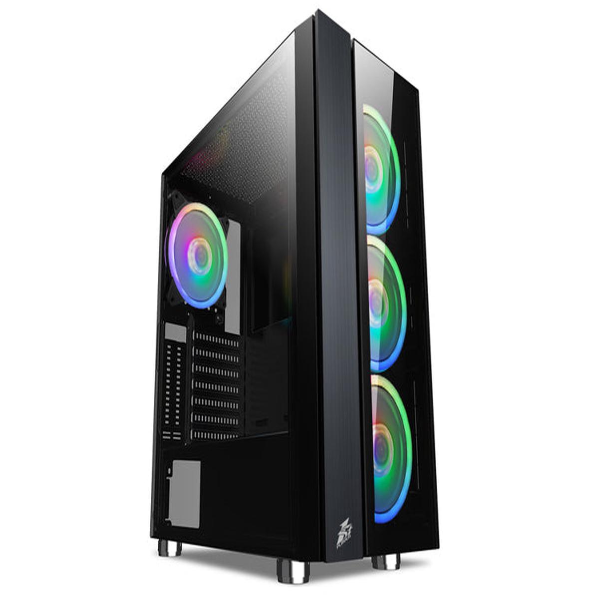 1st Player Sir B7-E ATX Gaming Case with 4 M2 RGB Fans (Black)