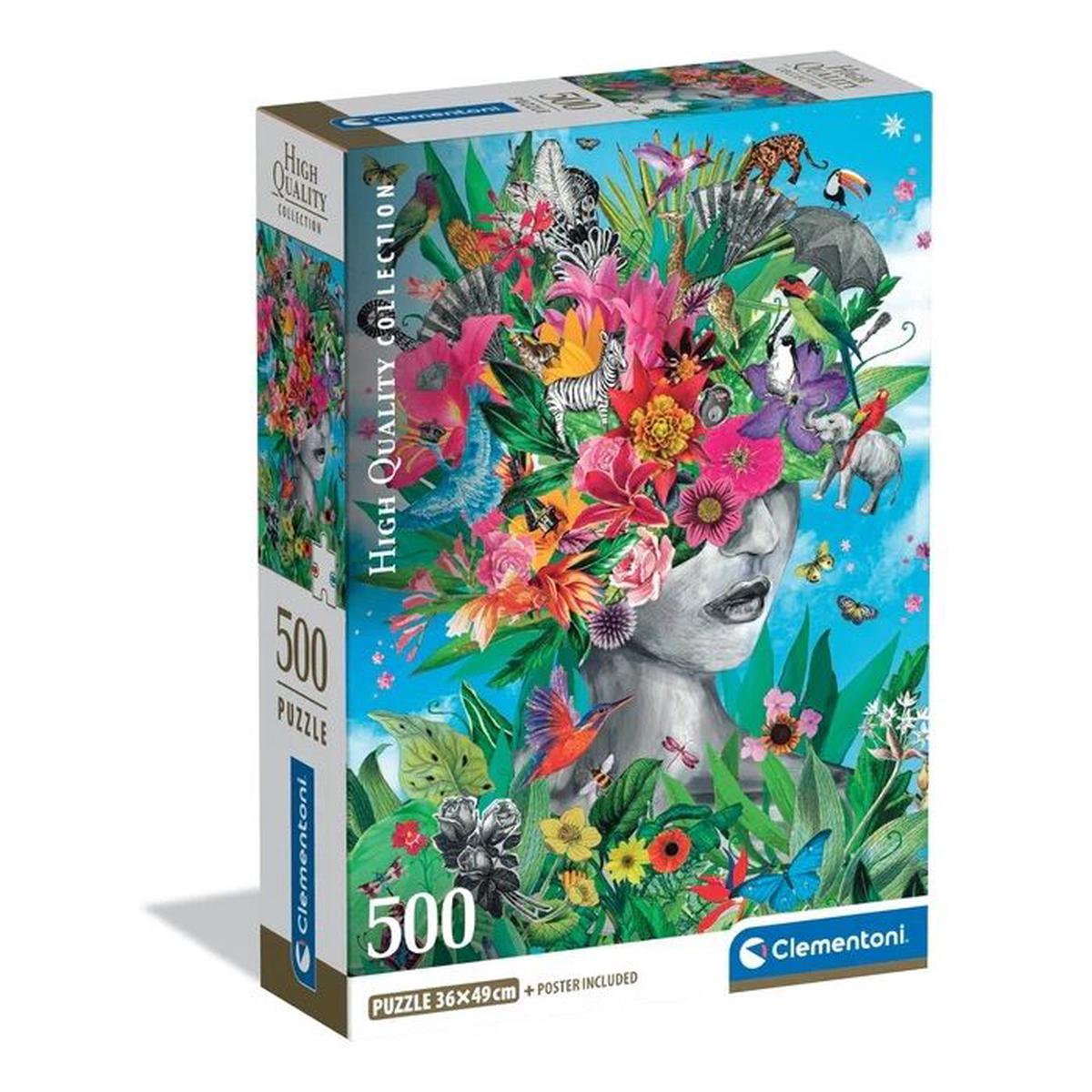 500pc Head In The Jungle Puzzle