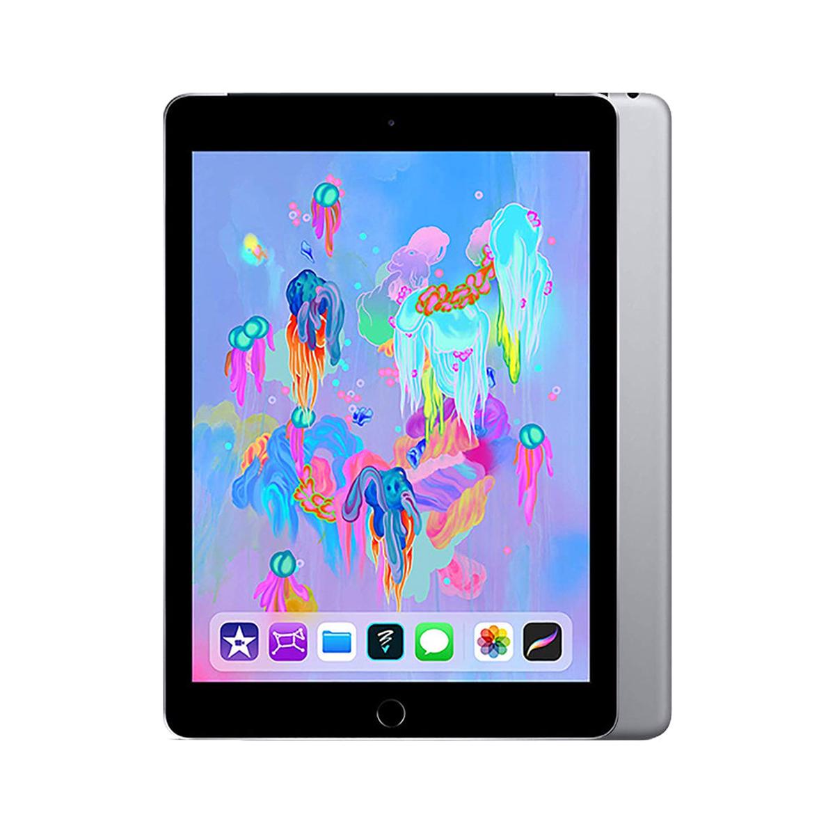 Apple iPad 6th Gen 9.7" WiFi + Cellular 32GB (Space Grey) [~Refurbished: Very Good]