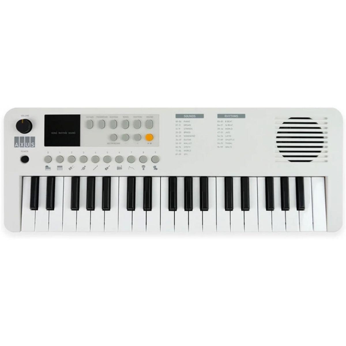 Axus Mini Keyboard 37 Key Keyboard (White)