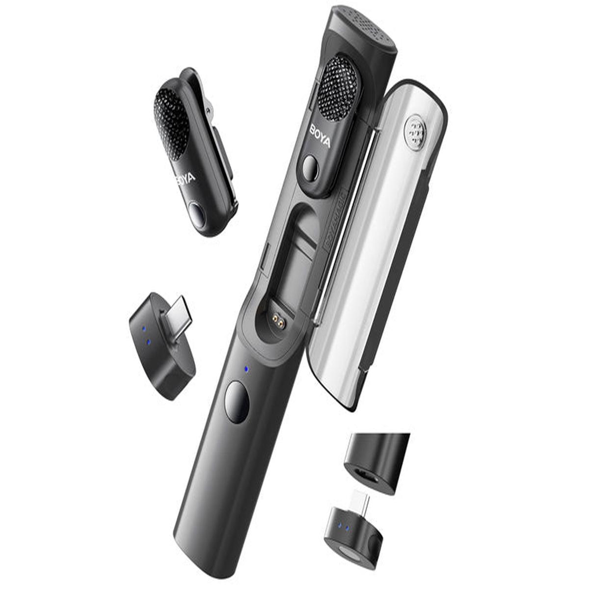 BOYA Magic Transformable Al-Powered Mini Wireless Microphone