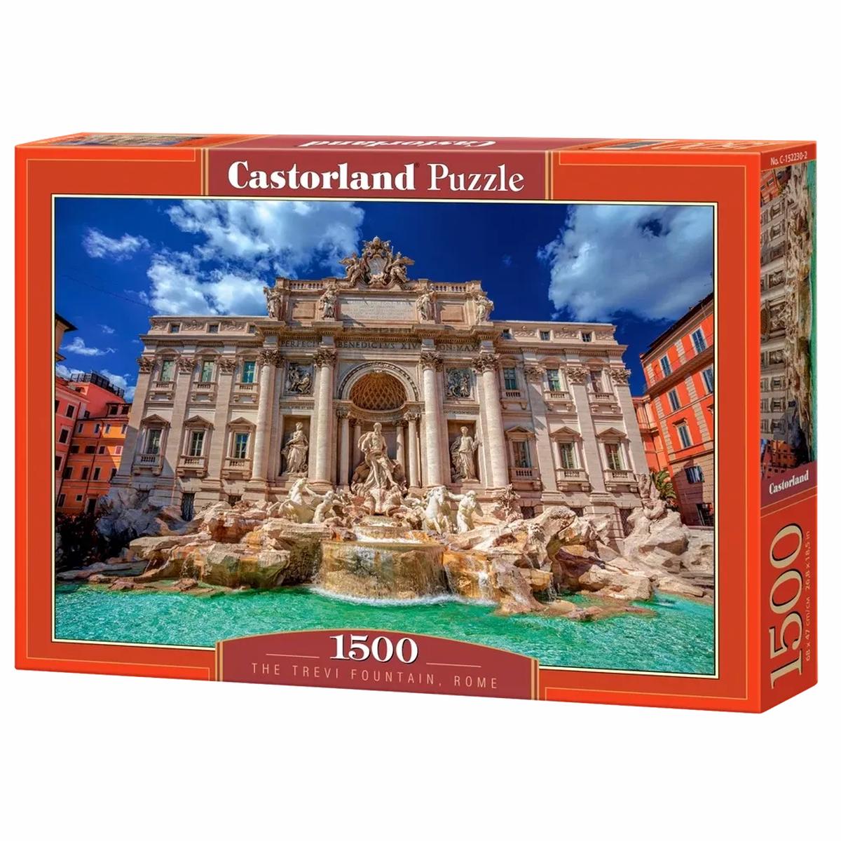 Castorland 1500-Pieces The Trevi Fountain Puzzle