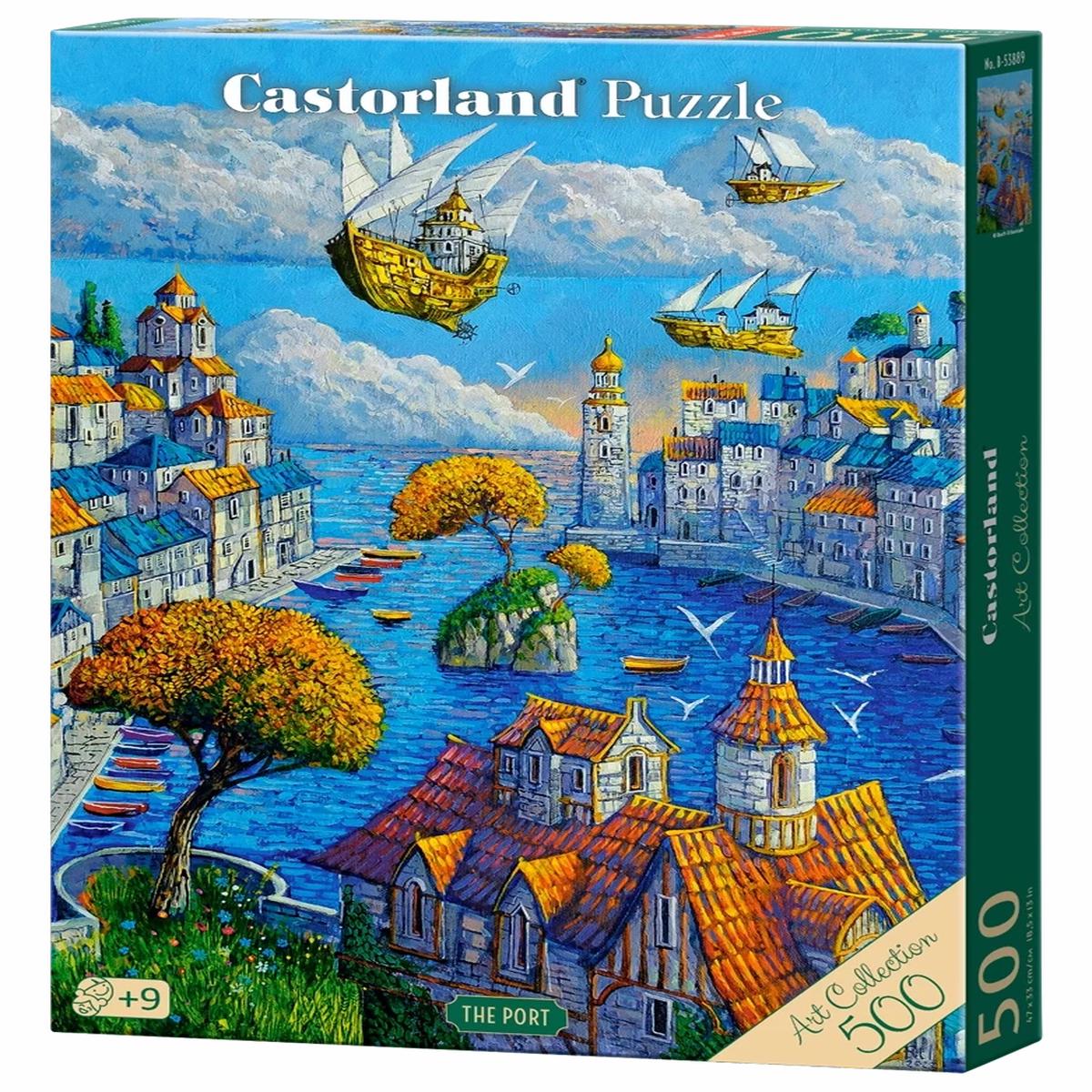 Castorland 500-Pieces The Port Puzzle