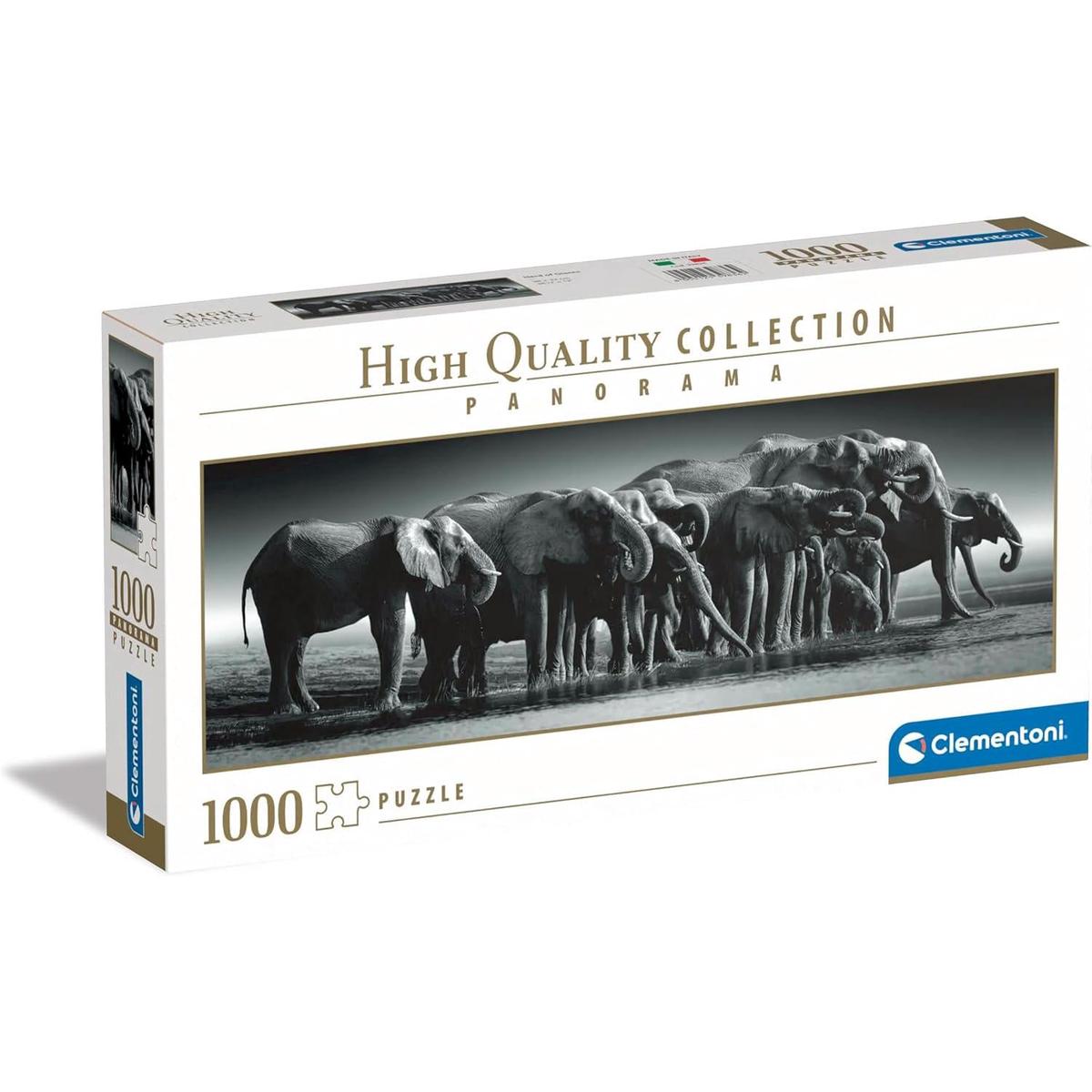 Clementoni 1000-Pieces Herd Of Giants Panorama Puzzle