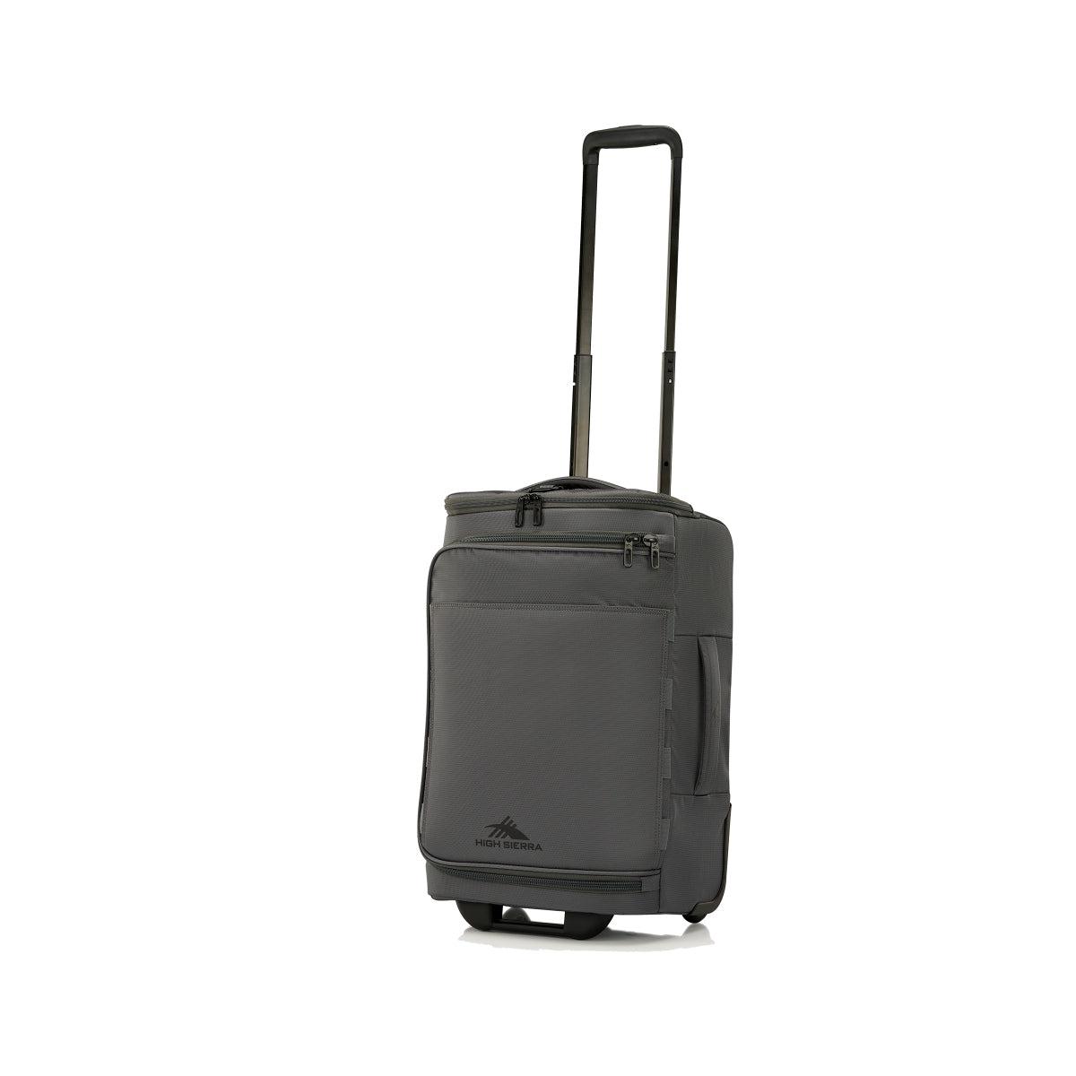 High Sierra Cross Season Pro Wheeled Duffle 55cm (Ash Grey)