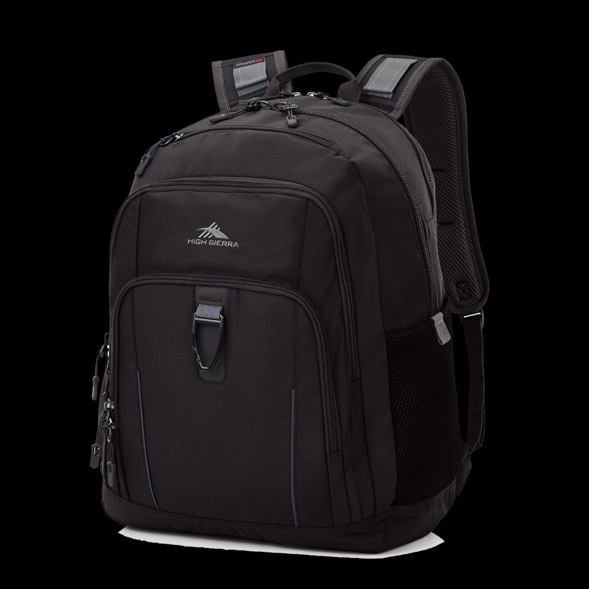 High Sierra Extension Backpack (Black)