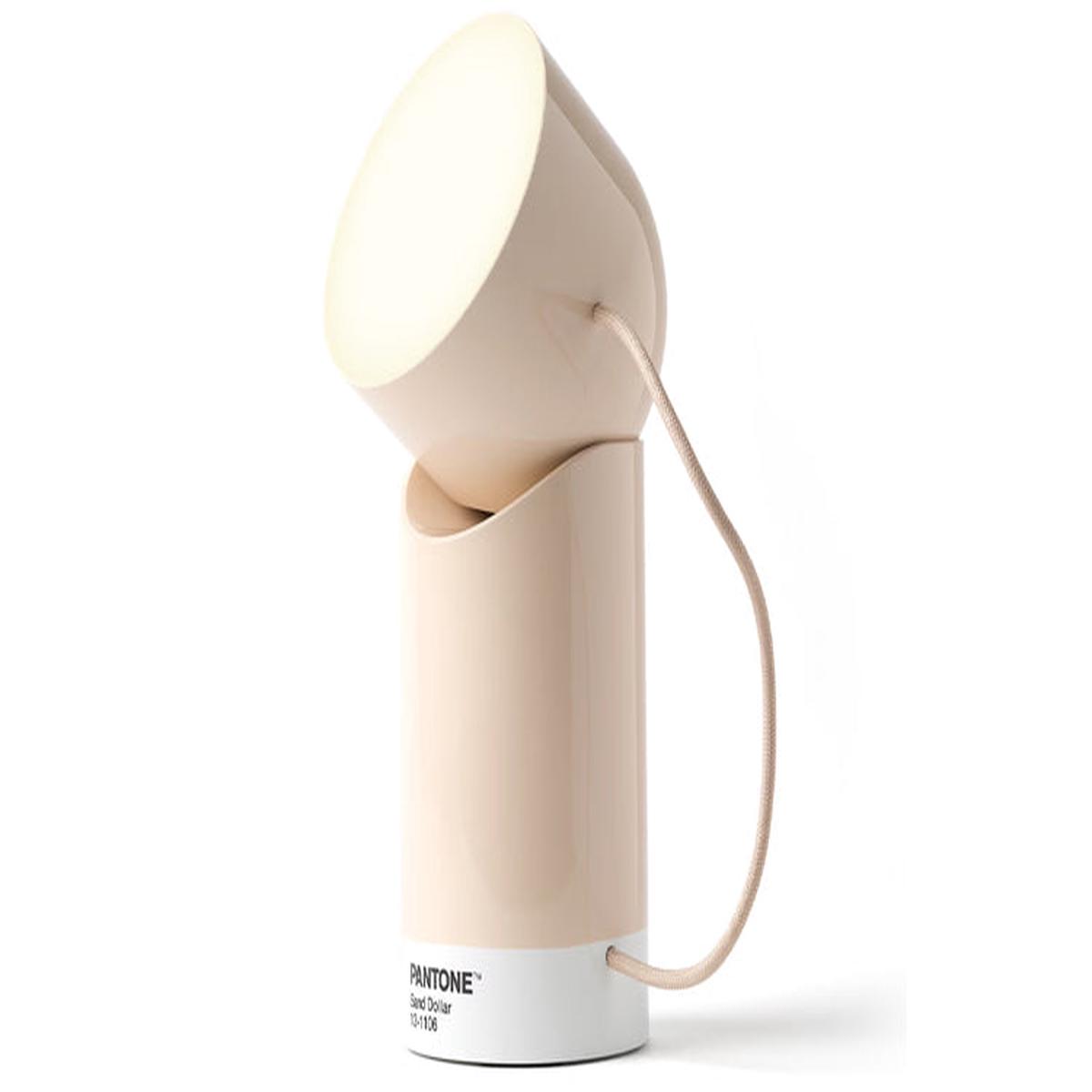 Lexon Orbe Portable Led Lamp With Moving Head PANTONE (Sand)
