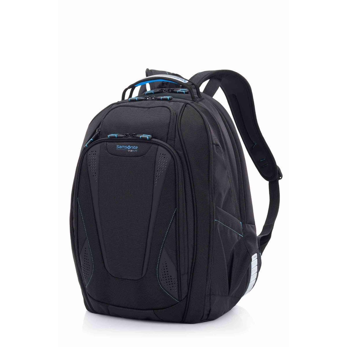 Samsonite Viz Air Laptop Backpack Black/Hyper Blue
