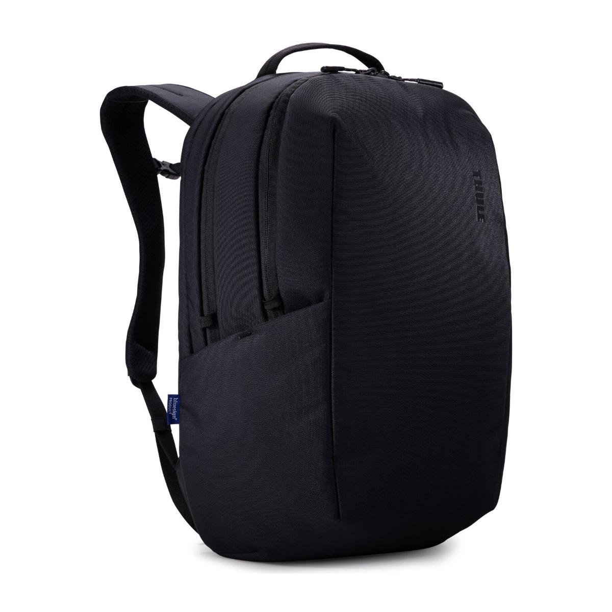 THULE Subterra Backpack 34x22x48cm with 16" MacBook Laptop Sleeve 27L Black