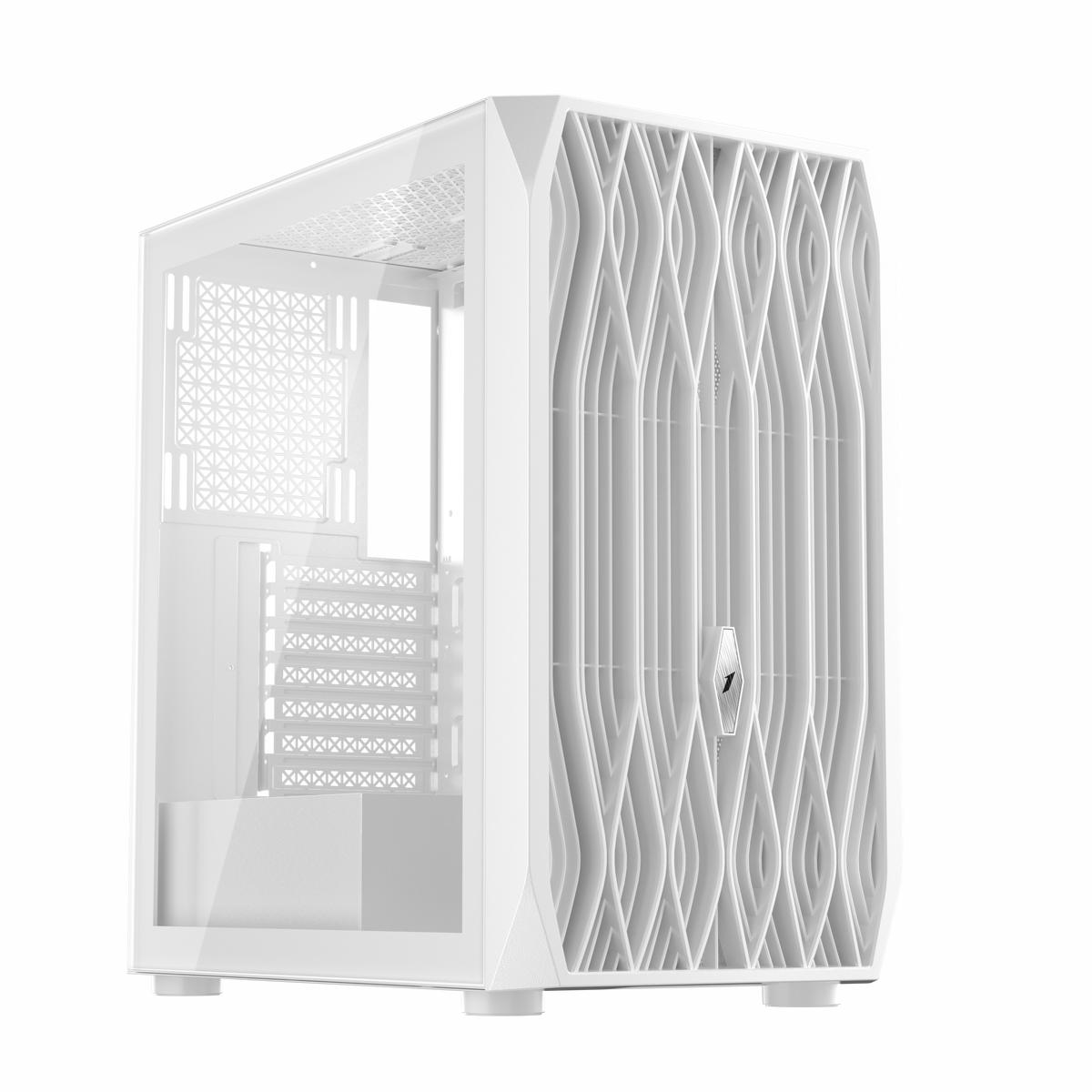1st Player AY7 ATX M-ATX ITX PC Gaming Case (White)