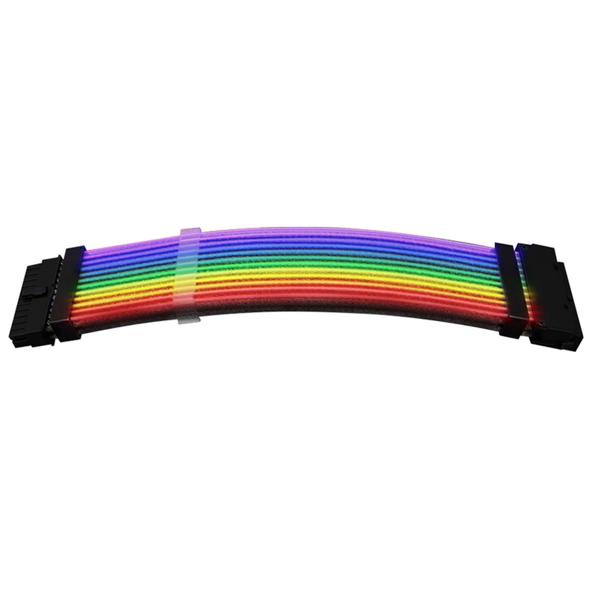 1st Player Steampunk RGB 24 Pin Extension Cable for PSU Main Power Supply