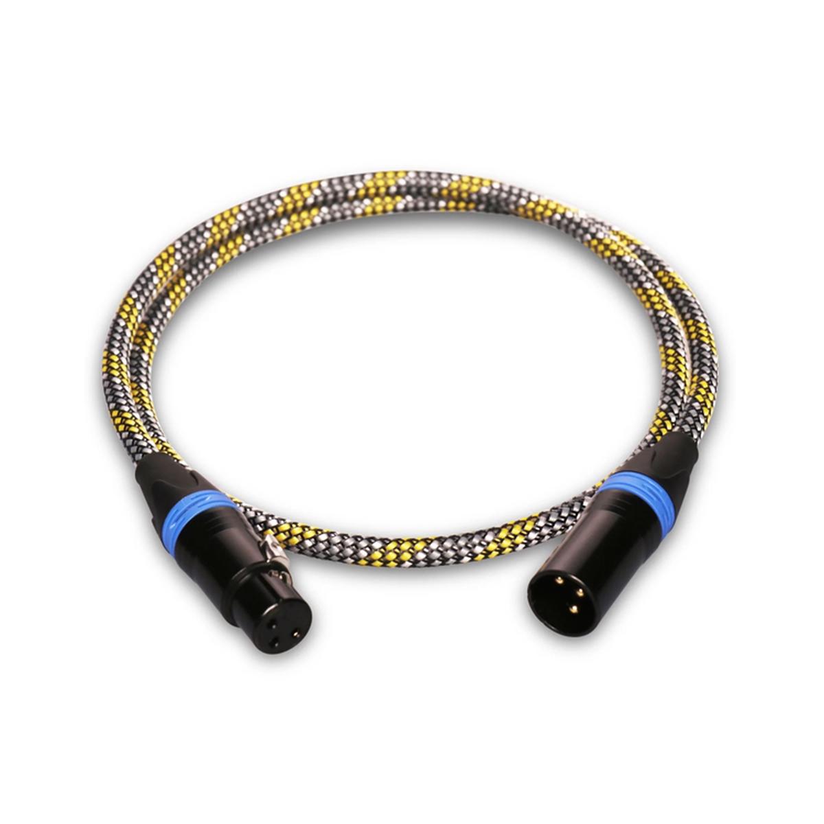 Aperion XLR-3M Premium Balanced XLR Male to Female Cable 3M