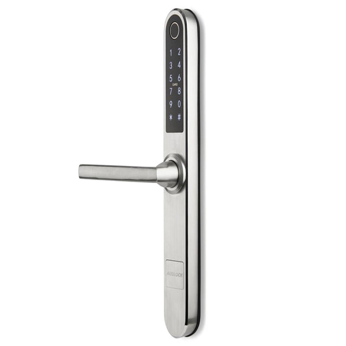 Auslock S31B Slim Series Bluetooth Wi-Fi Smart Door Lock (Silver)