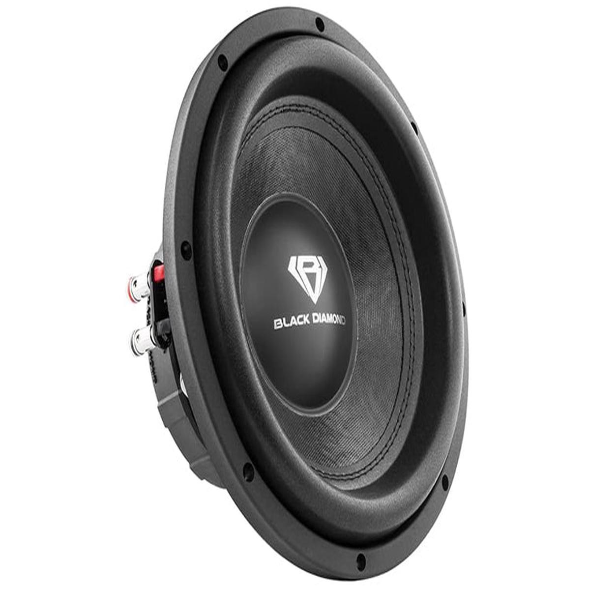 Black Diamond DIA-10D4 10" Car Subwoofer 4-Ohms DVC 440W Max