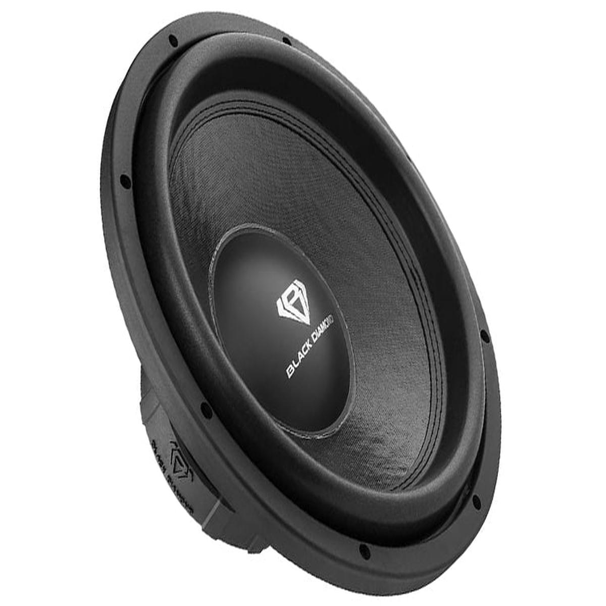 Black Diamond DIA-12S 12" Car Subwoofer 4-Ohm SVC 500W Max