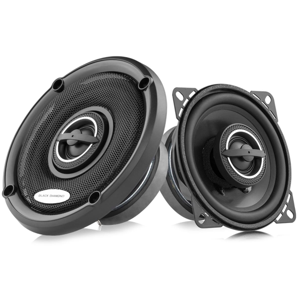 Black Diamond DIA-4.2 4" 2-Way 4-Ohm 60W Coaxial Car Speakers