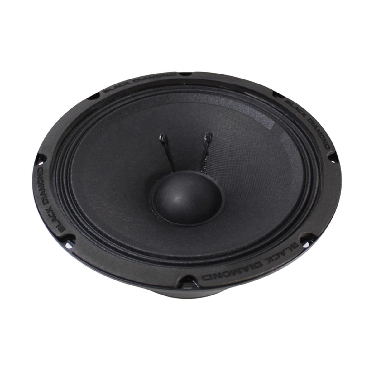 Black Diamond DIA-8MB300-8 8" Mid-Bass 8-Ohm Car Speaker (Single)
