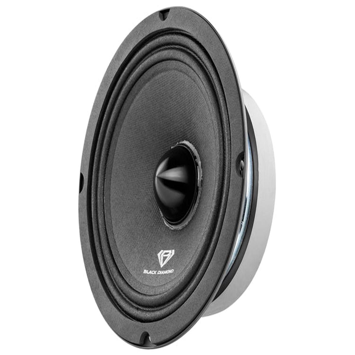 Black Diamond DIA-M6.4B 6.5" Mid-Range 4-Ohm Car Speaker (Single)