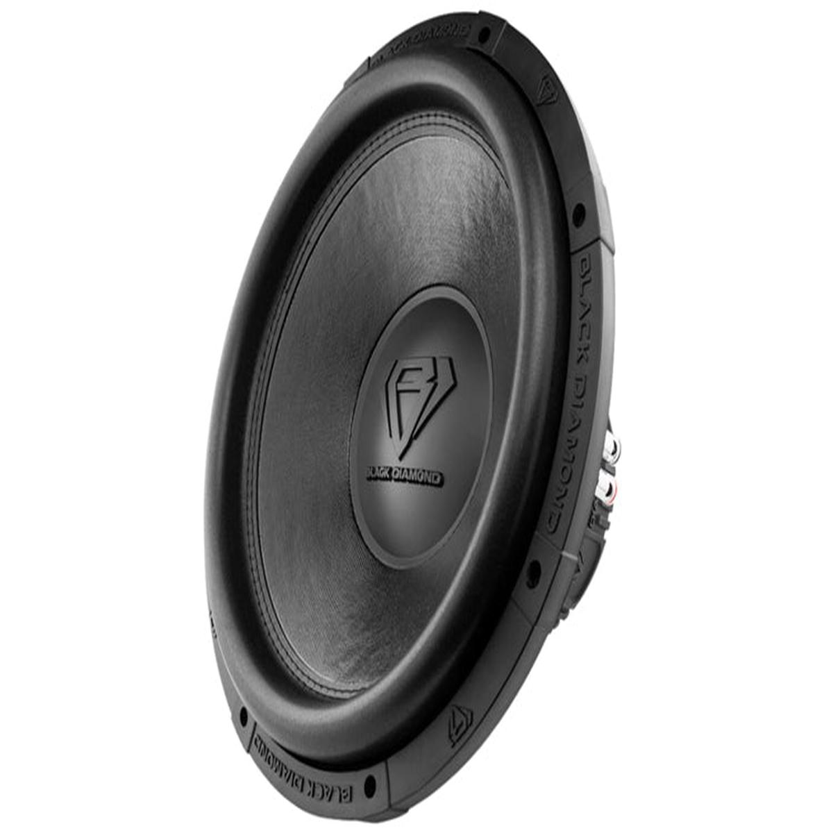 Black Diamond DIA-T15.4D 15" 2000W Subwoofer, 3" DVC 4-Ohm