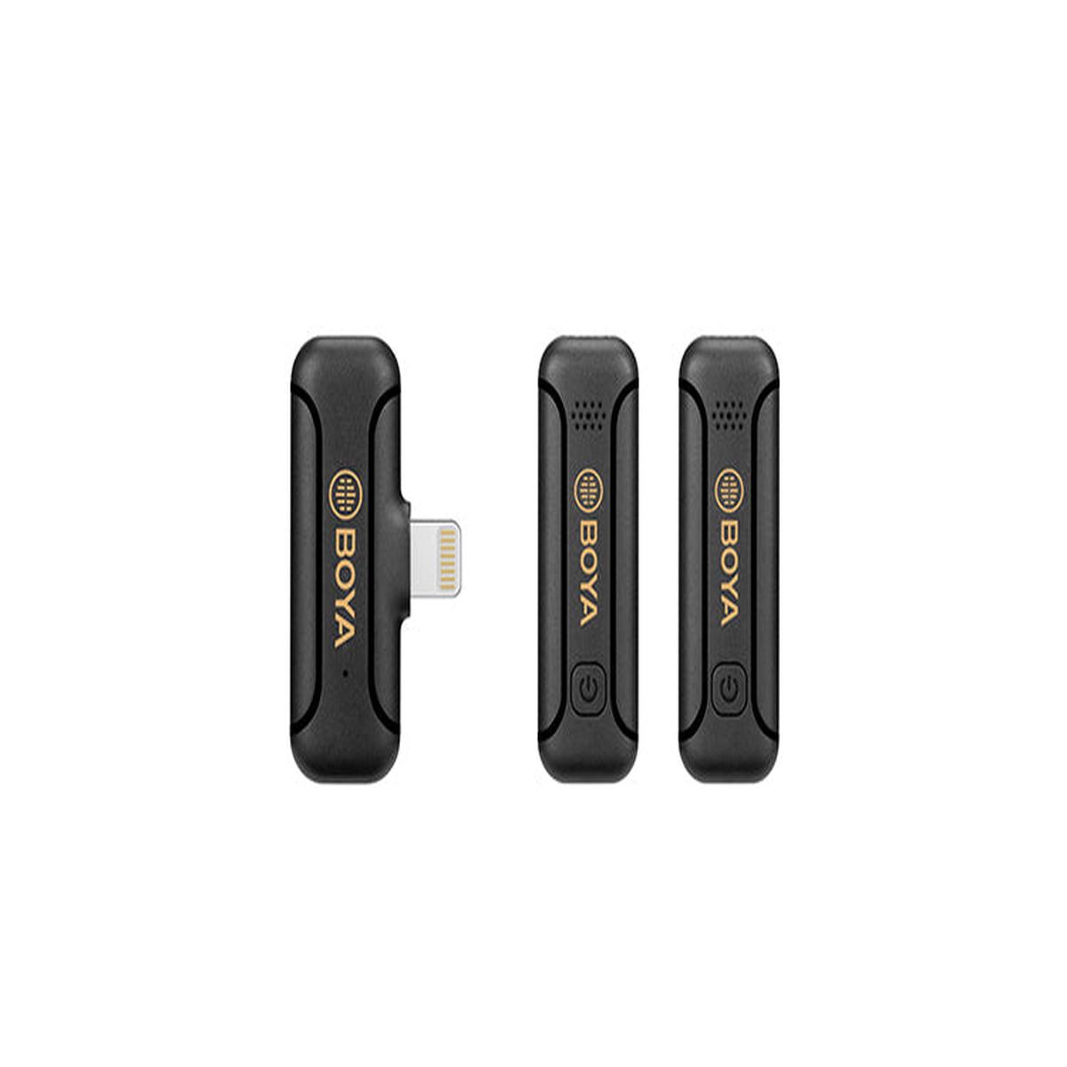 Boya BY-WM3T2-D2 Mini 2.4GHz Wireless Microphone for iOS