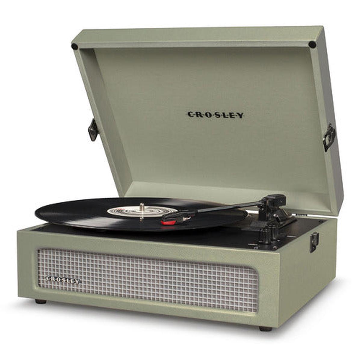 Crosley Voyager Bluetooth Portable Turntable (Sage)