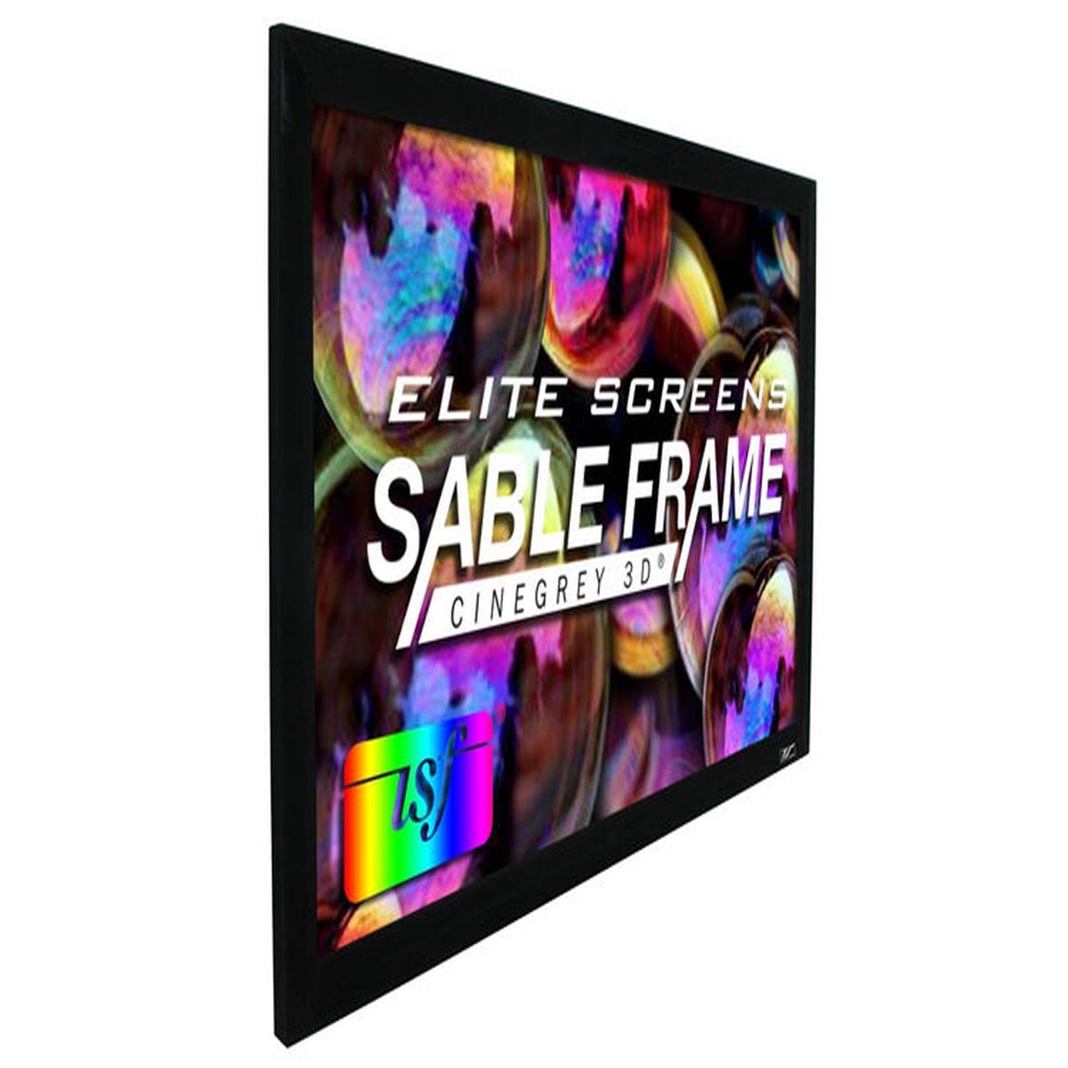 Elite Screens ER150DHD3 150" Sable Frame CineGrey 3D Projection Screen