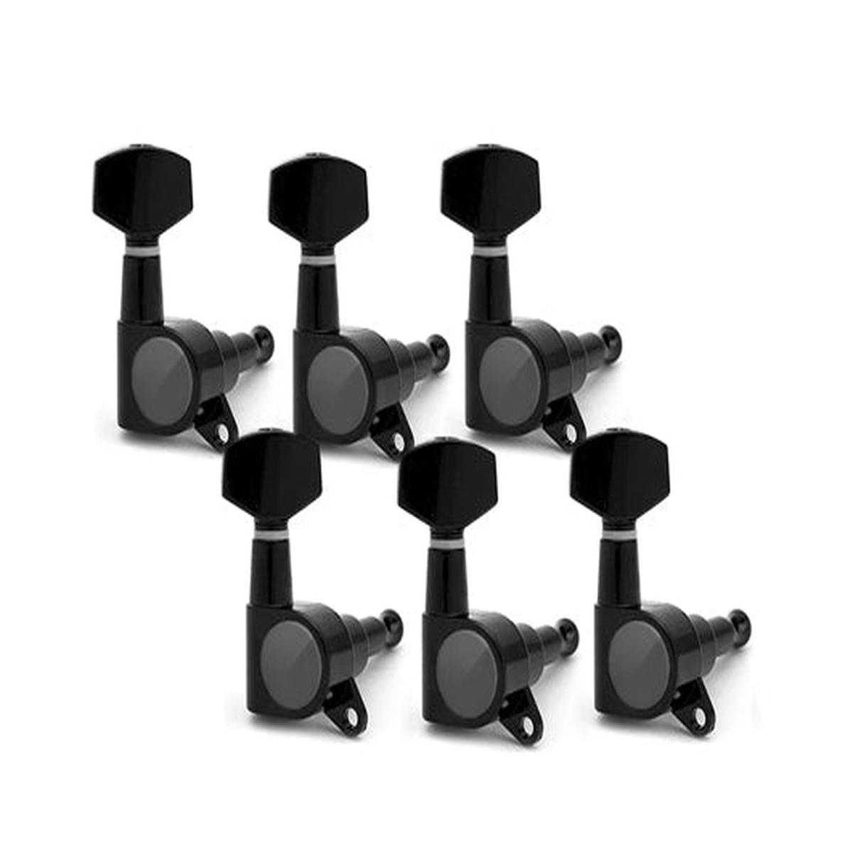 Freedom Electric Guitar Tuning Pegs (Black)