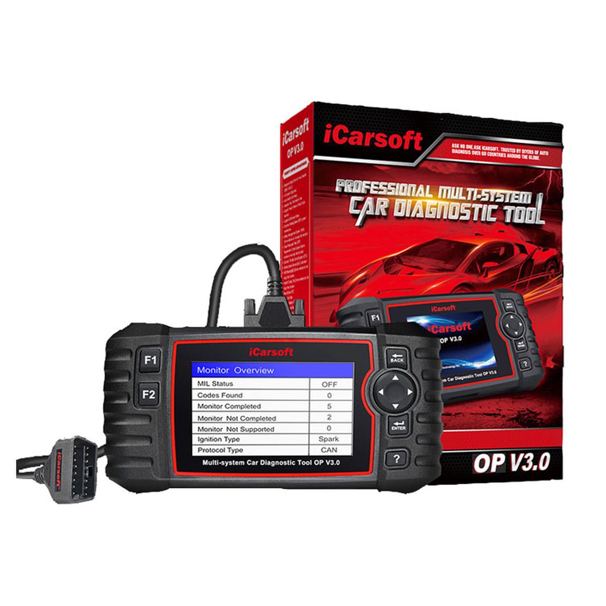 iCarsoft OP V3.0 Professional Diagnostic Scan Tool for Opel & Vauxhall