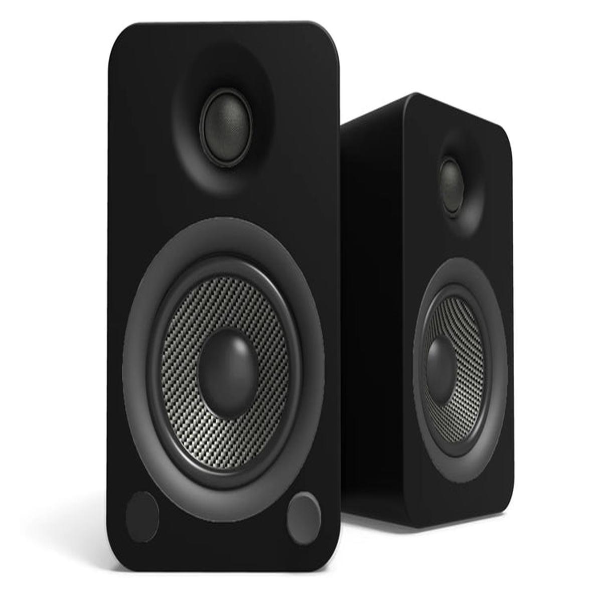 Kanto YU4 140W Powered Speakers with Bluetooth and Preamp (Matte Black)