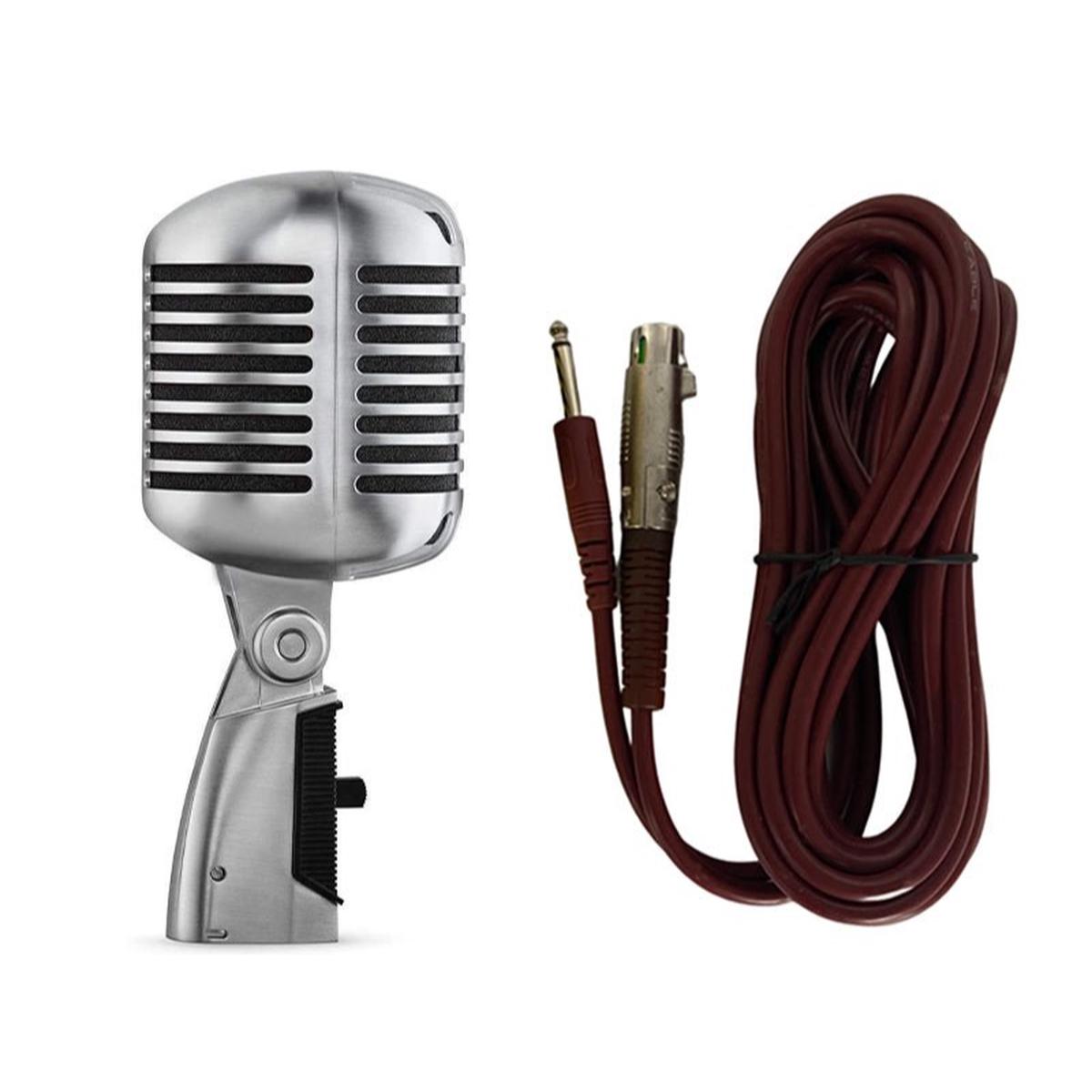Precision Audio SM59 Vintage Microphone - Silver
