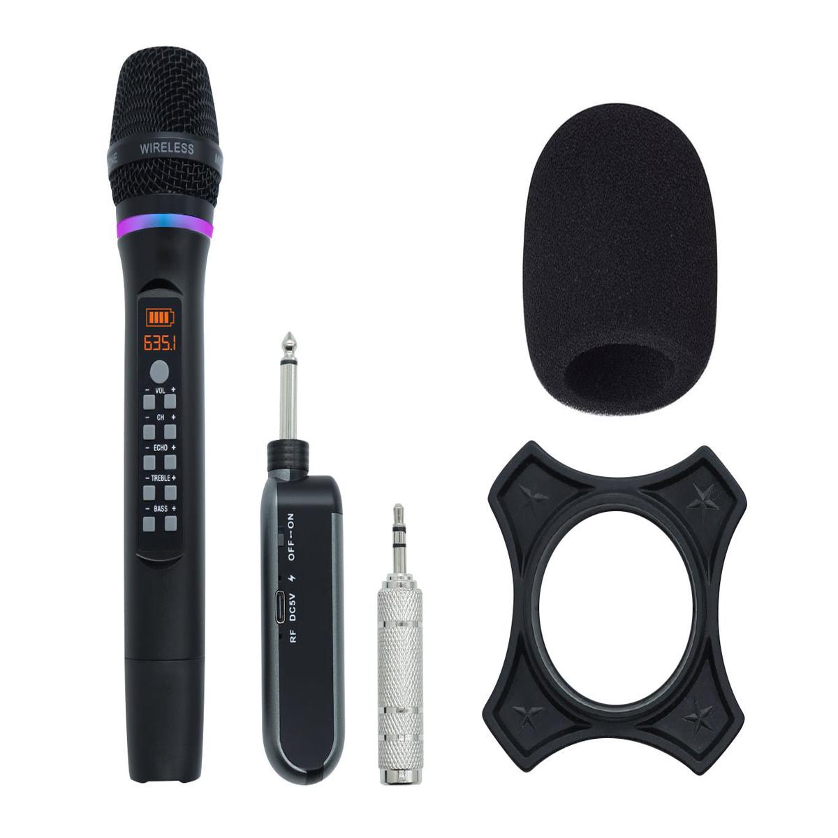 PRECISION AUDIO WM16 Single Wireless Dynamic Microphone With Receiver