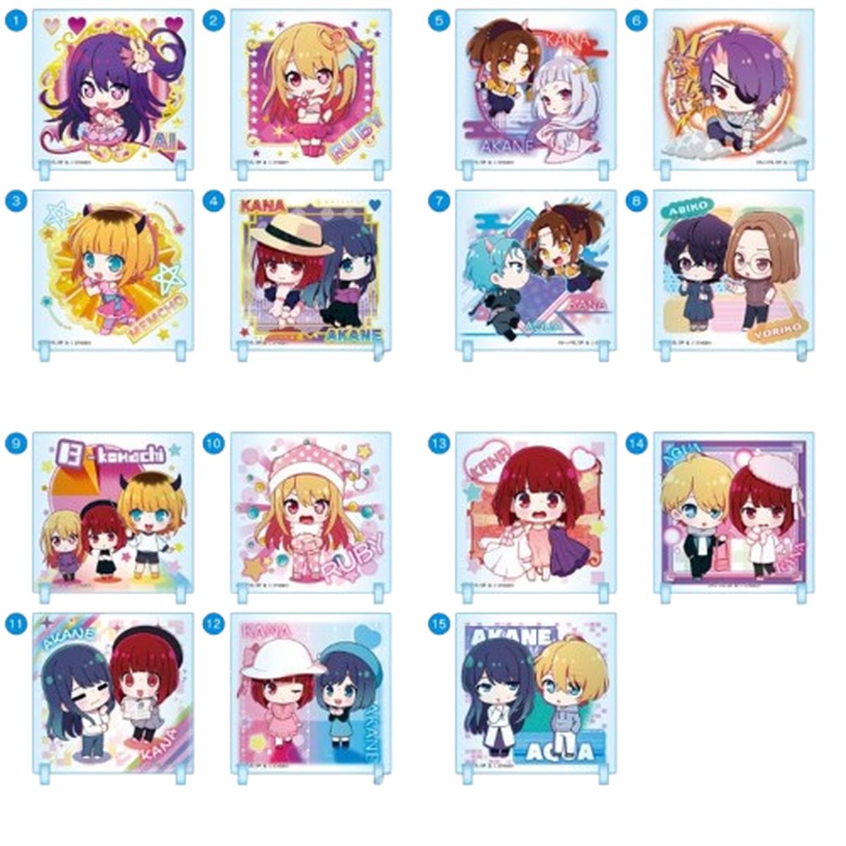 Bandai Chibi Characril Oshinoko 2 without Gum