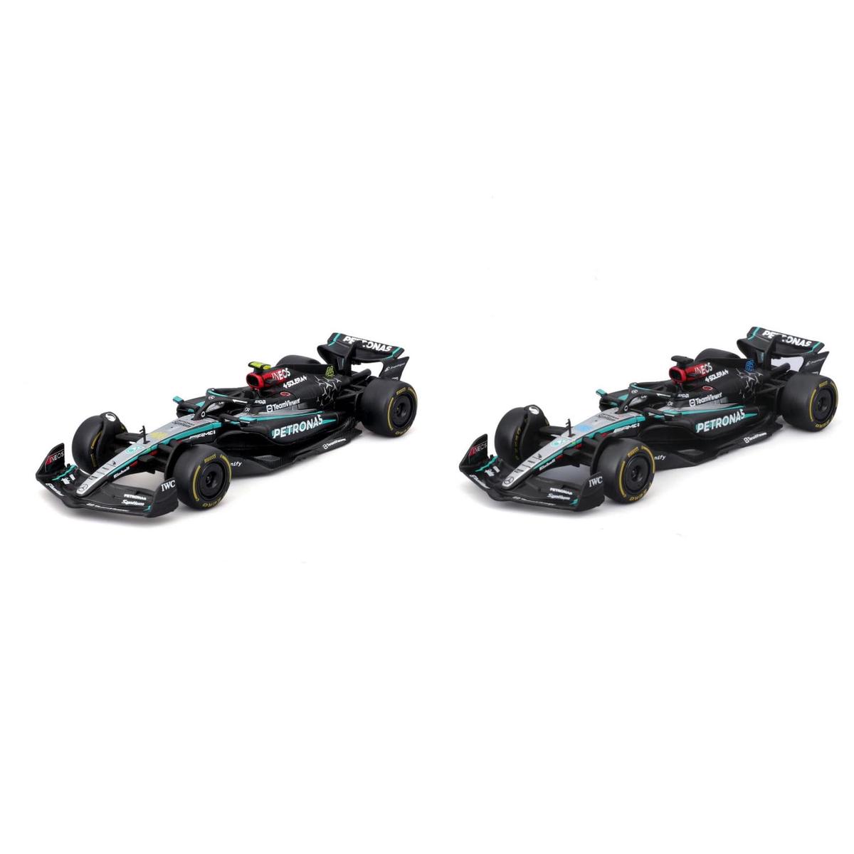 Bburago 1/43 Mercedes W15 #44 and #63 Set