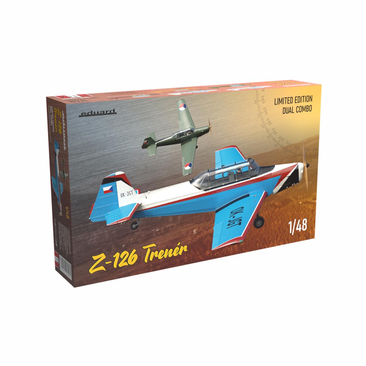 Eduard 1/48 Z-126 TRENER Dual Combo Plastic Model Kit