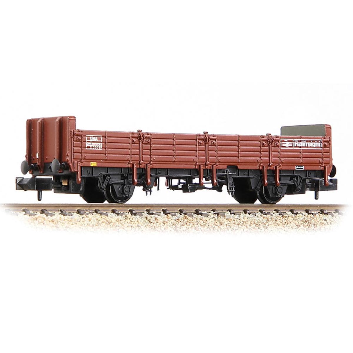 Graham Farish N BR OBA Open Wagon 110009 Low Ends BR Freight Brown (Railfreight)